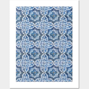 Azulejo — Portuguese tilework #15 Posters and Art